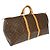 Borsa Keepall Louis Vuitton in tela Monogram 60 Marrone - vista 2