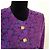 Yves Saint Laurent YSL tailleur viola vintage 1991 Viola scuro - vista 10