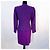 Yves Saint Laurent YSL tailleur viola vintage 1991 Viola scuro - vista 2