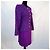 Yves Saint Laurent YSL tailleur viola vintage 1991 Viola scuro - vista 5
