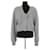 Rotate Grauer Wollcardigan