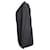 Issey Miyake, Baumwollblazer in Anthrazit Schwarz Grau - Ansicht 2