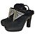 Botines Sonia Rykiel de ante negro talla 36 IT