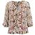 Blusa Ruffle Marlabis in Seta Multicolore di Diane Von Furstenberg