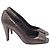 Décolleté in pelle di serpente Stuart Weitzman in pelle marrone