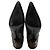 Botas de tobillo Janet de lona Monogram de piel de ternera Louis Vuitton Negro - vista 6