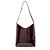 Saint Laurent Hobo Medium aus Lackleder Rendez-Vouz Rot