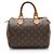 Louis Vuitton Vintage Monogramm Canvas Speedy 25 Tasche Braun