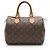 Louis Vuitton Vintage Monogramm Canvas Speedy 25 Tasche Braun - Ansicht 3