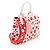 Mini borsa Cluny in pelle Epi Infinity Dots Louis Vuitton x YK Rosso - vista 2