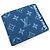 Portafoglio Slender Monogram Louis Vuitton Blu