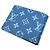 Portafoglio Slender Monogram Louis Vuitton Blu - vista 2