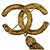 Broche à frange Coco Mark de Chanel Doré Métallisé - vue 8