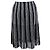 Falda Flecada Alaïa en Viscosa Negra Negro - vista 3