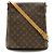 Musette Monogram Schultertasche von Louis Vuitton Braun