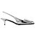 Faltbare Spiegel-Kitten-Pumps - Courreges - Synthetisch - Silber