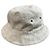 Cappello Bucket Monogram in Denim Louis Vuitton Bianco