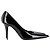 Norma-Pumps von Saint Laurent aus schwarzem Lackleder
