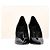 Norma-Pumps von Saint Laurent aus schwarzem Lackleder - Ansicht 2