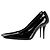 Norma-Pumps von Saint Laurent aus schwarzem Lackleder - Ansicht 5