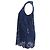 Blusa sin mangas de encaje Dolce & Gabbana en algodón azul marino - vista 2