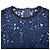 Blusa sin mangas de encaje Dolce & Gabbana en algodón azul marino - vista 4