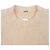 Céline Celine Offener Rücken Strickpullover aus cremefarbener Wolle Weiß Roh - Ansicht 5