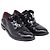 Scarpe Oxford stringate Marc Jacobs in pelle verniciata nera Nero - vista 3