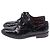 Scarpe Oxford stringate Marc Jacobs in pelle verniciata nera Nero - vista 4
