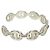 Bracciale Hermès Anchaine in Argento 925 Metallico - vista 4
