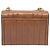 Michael Kors Whitney Medium gesteppte Schultertasche aus braunem Leder Rot - Ansicht 5