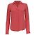 Blusa de botones Theory en seda naranja Coral