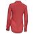 Blusa de botones Theory en seda naranja Coral - vista 4