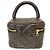 Vanity Borsa a mano in pelle matelassé Chanel Marrone - vista 2
