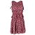 Vestido Mini con Estampado Floral Noelle de Ulla Johnson en Algodón Burdeos Roja - vista 2