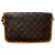 Sac à épaule Gibeciere MM Monogram Louis Vuitton Marron - vue 4