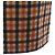 Falda de cachemira Hermès Negro Beige Naranja - vista 6