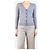Burberry Grauer dünner Strickcardigan - Größe XS - Ansicht 3