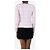 Alessandra Rich Top de bouclé rosa con botones - talla UK 4 - vista 2
