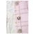 Alessandra Rich Top de bouclé rosa con botones - talla UK 4 - vista 4