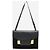 Sophie Hulme Borsa in pelle e camoscio nera Nero - vista 2