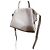 Borsa Bottega Veneta Mini Handle Bianca in Agnello Bianco - vista 6