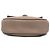 Borsa a tracolla piccola in pelle marrone Chloé Drew Carne - vista 3