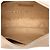 Borsa a tracolla Chanel Beige Medium Lambskin Chocolate Bar - vista 4