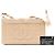 Borsa a tracolla Chanel Beige Medium Lambskin Chocolate Bar - vista 8