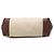 Gucci braune kleine Canvas Logo Tragetasche Beige - Ansicht 3