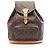 Zaino Montsouris GM Louis Vuitton Marrone