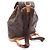 Zaino Montsouris GM Louis Vuitton Marrone - vista 2