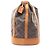 Borsa a Spalla Randonnee GM Louis Vuitton Marrone Monogramma