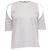Autre Marque T-shirt in cotone bianco con dettaglio a taglio Dion Lee